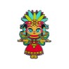 Pin Metálico Prehispánico Monarka By Mexico
