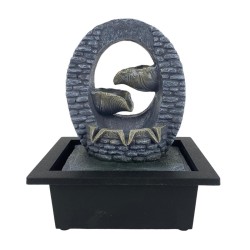 Figura Decorativa Fuente con Luz  21.3X16.7X26CM