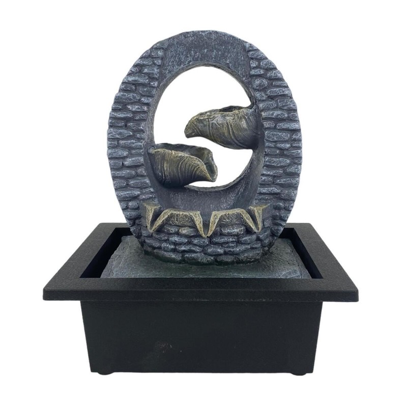 Figura Decorativa Fuente con Luz  21.3X16.7X26CM