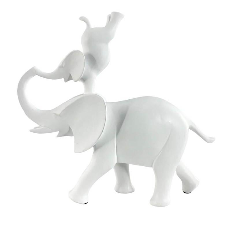Figura decorativa Elefantes Jugando 25X9X23.5CM