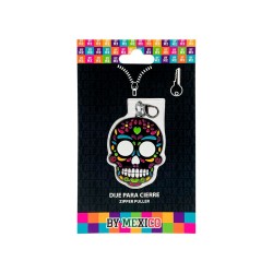 Dije para Cierre Diseño Calavera By Mexico