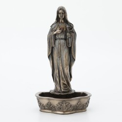 Figura Decorativa Corazón Inmaculado de Maria Fuente