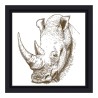 Cuadro Rinoceronte 106X106