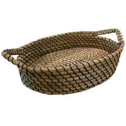 Home Nature Cesta de Algas Redonda con Asas