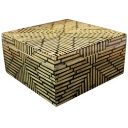 Home Nature Caja Decorativa Mdf Cuadrada