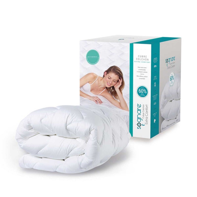 Cubre Colchón Extra Confort Matrimonial Sognare