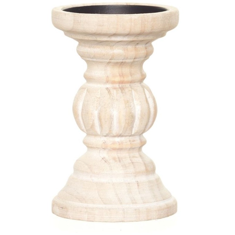 Candelero Carved Isabella Ch