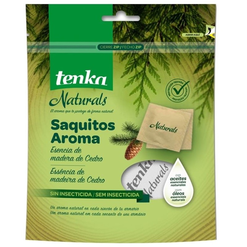Sachet Aromático Cedro Naturals Tenka