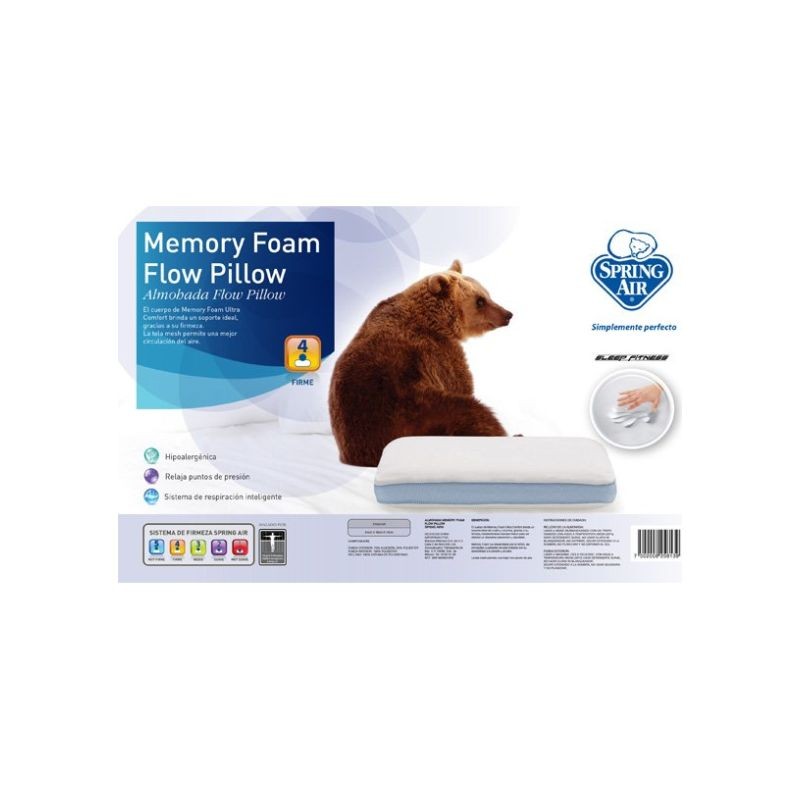 Almohada Memory Foam Mesh Spring Air