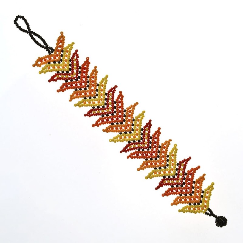 Pulsera Tejida Chaquira Artesanal