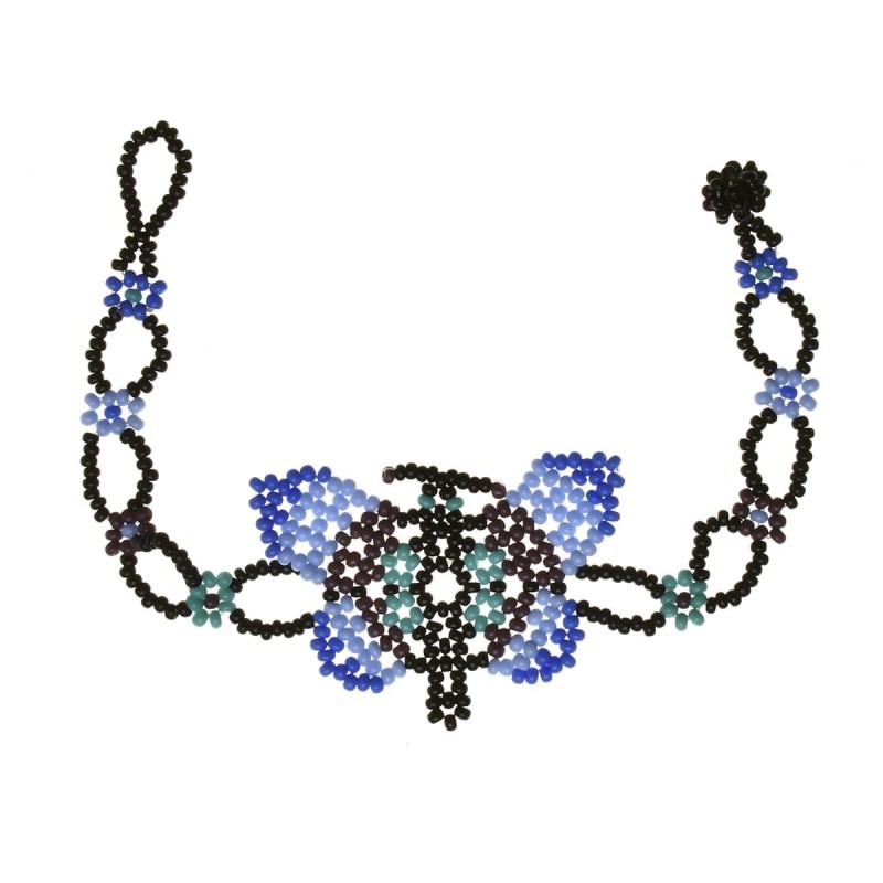Pulsera Mariposa Chaquira Artesanal