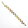 Pulsera Flores Chaquira Artesanal