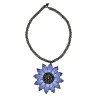 Collar Flor Chaquira Artesanal