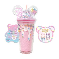 Vaso Con Tapa Y Popote Dulce Hidratación Gummy  Bear Hot Focus 407gb