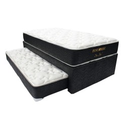 Juego de Colchón Y Box  Matrimonial Duo Bed Plus Restonic