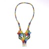 Collar Flor Chaquira Artesanal