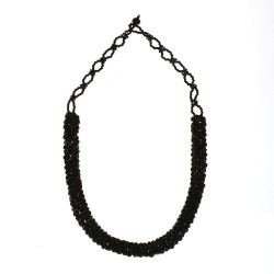 Collar Tubo Chaquira Artesanal