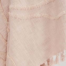 Frazada Home & Details Boho 127X152 Rosa