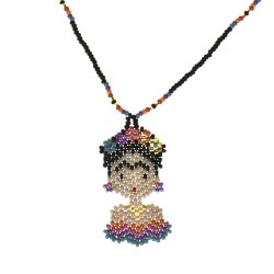 Collar Frida Chaquira Artesanal