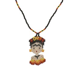 Collar Frida Chaquira Artesanal