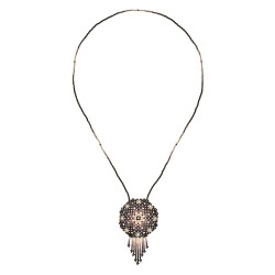 Collar Hilo Chaquira Artesanal