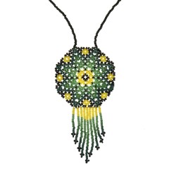 Collar Hilo Chaquira Artesanal
