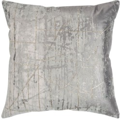 Cojin Home & Details Abstracto 50X50Cm Gris