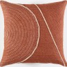 Cojin Home & Details Tejido 50X50Cm Terracota