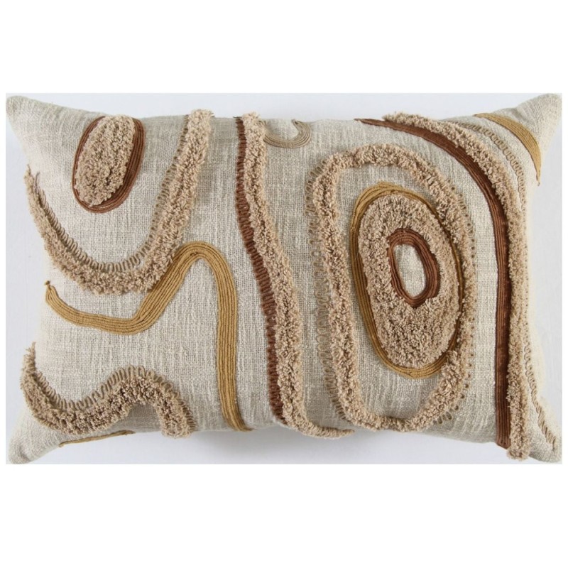 Riñonera Home & Details Ondas 35X66Cm Beige