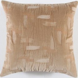Cojin Home & Details Rayas 50X50Cm Café