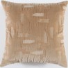 Cojin Home & Details Rayas 50X50Cm Café