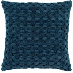 Cojin Home & Details Tejido Patron 50X50Cm Azul