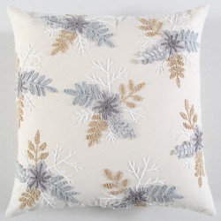 Cojin Home & Details Copos 45X45Cm Ivory