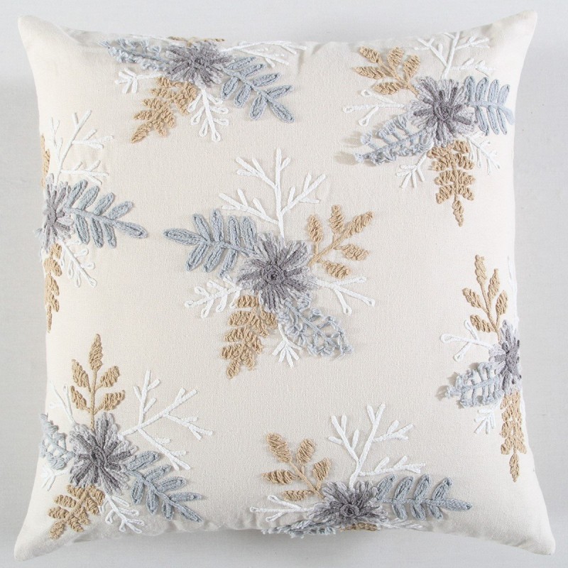 Cojin Home & Details Copos 45X45Cm Ivory