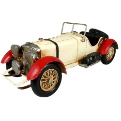 Figura Auto Antiguo Decorativo Tipo Formula 1