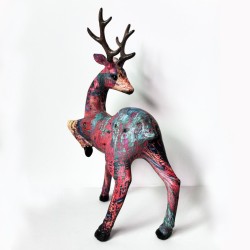 Figura Decorativa Ciervo de Poli resina