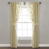 Cortina Mid Century Set  6 Piezas 1.04X.84 Taupe Triangle