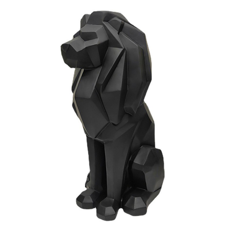 Figura Decorativa De León Resina