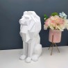 Figura Decorativa De León Resina