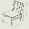 Comedor Pisa para 6 Personas New Challenge