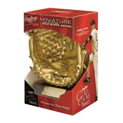 Manopla Miniatura Trofeo Gold Glove Rawlings