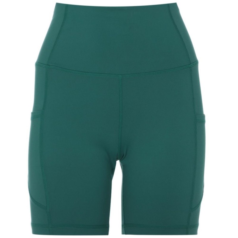 Biker Shorts Fit Diseño Liso para Mujer