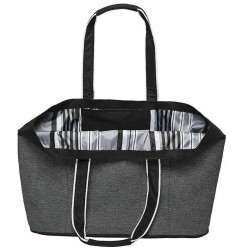 Bolso Tote Gris de Playa Geckobrands