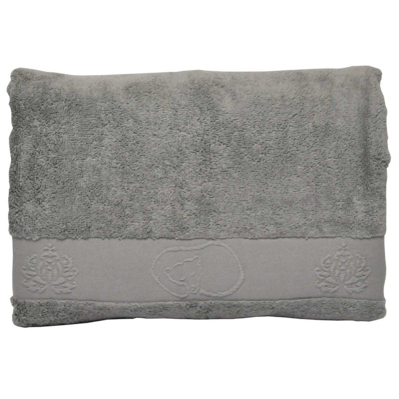 Toalla Medio Baño Fresh Osos  Gris Spring Air