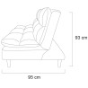 Sofá Cama Alborán Gris Artaban